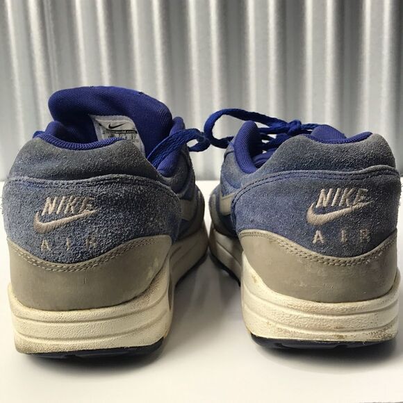 Nike Air Max 1 Premium Deep Royal Granite 512033-408 - Picture 7 of 10